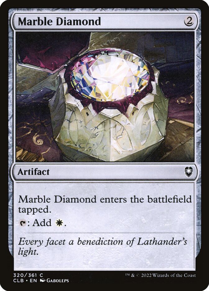Marble Diamond [Commander Legends: Battle for Baldur's Gate] (320)