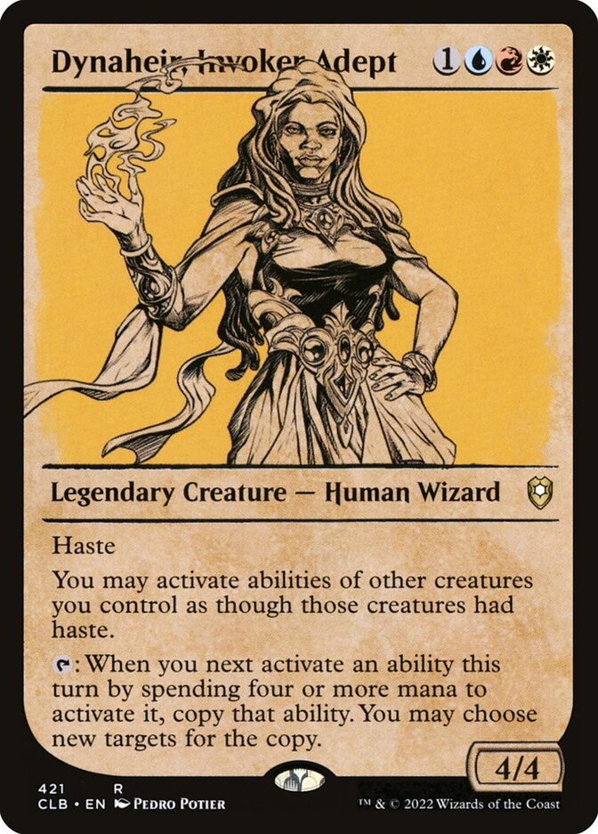 Dynaheir, Invoker Adept [Commander Legends: Battle for Baldur's Gate] (421)