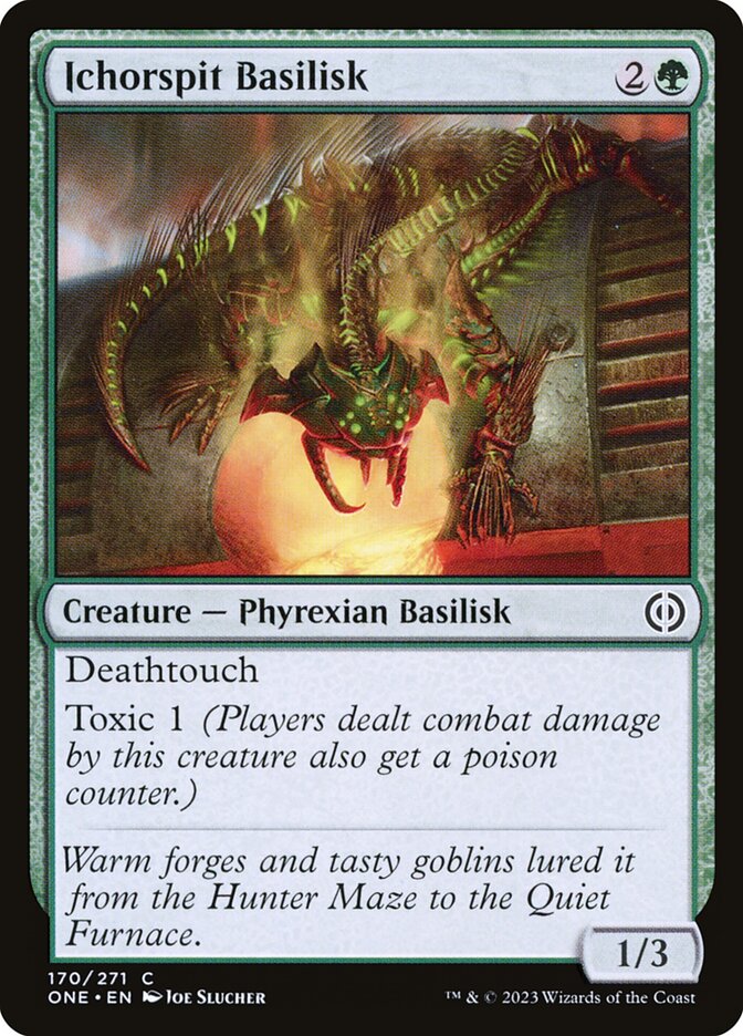 Ichorspit Basilisk [Phyrexia: All Will Be One] (170)