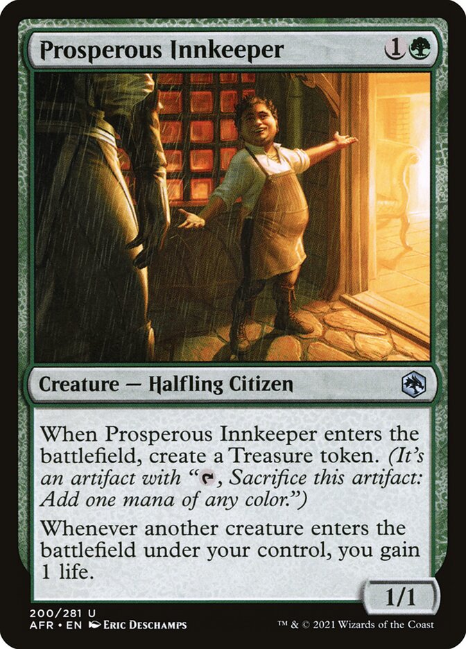 Prosperous Innkeeper [Adventures in the Forgotten Realms] (200)