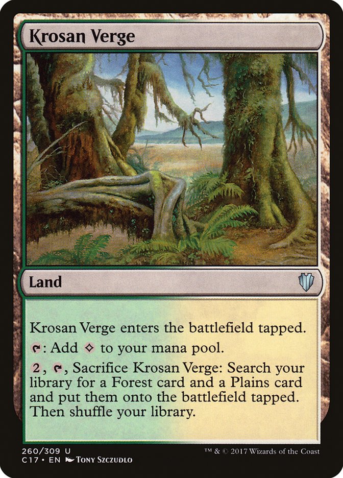 Krosan Verge [Commander 2017] (260)