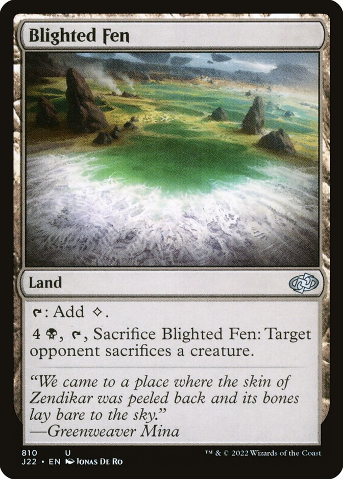 Blighted Fen [Jumpstart 2022] (810)