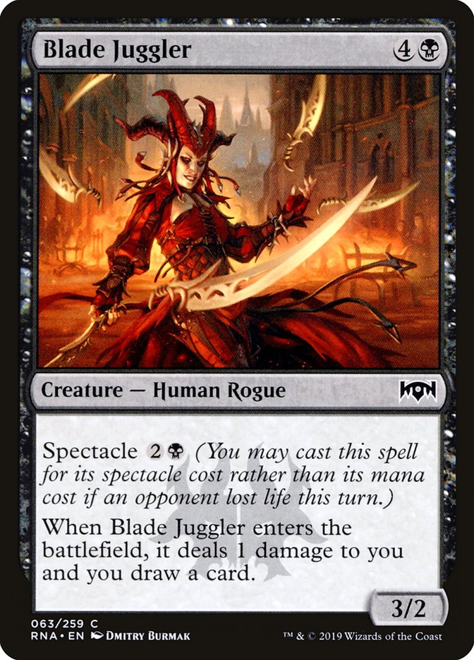 Blade Juggler [Ravnica Allegiance] (63)