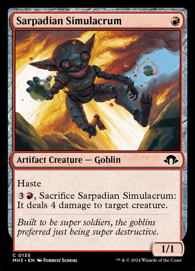 Sarpadian Simulacrum [Modern Horizons 3] (135)