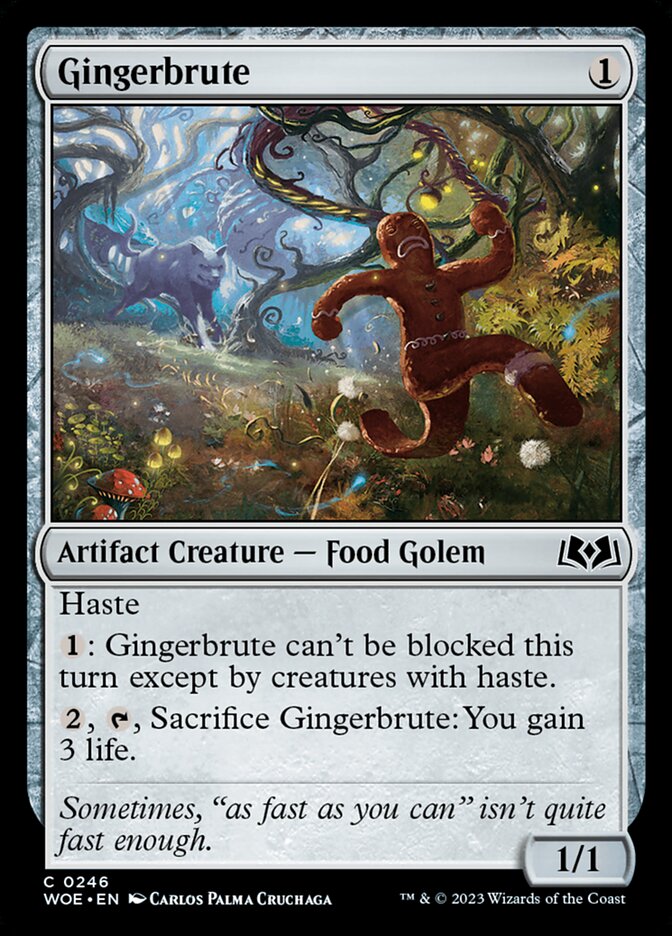 Gingerbrute [Wilds of Eldraine] (246)