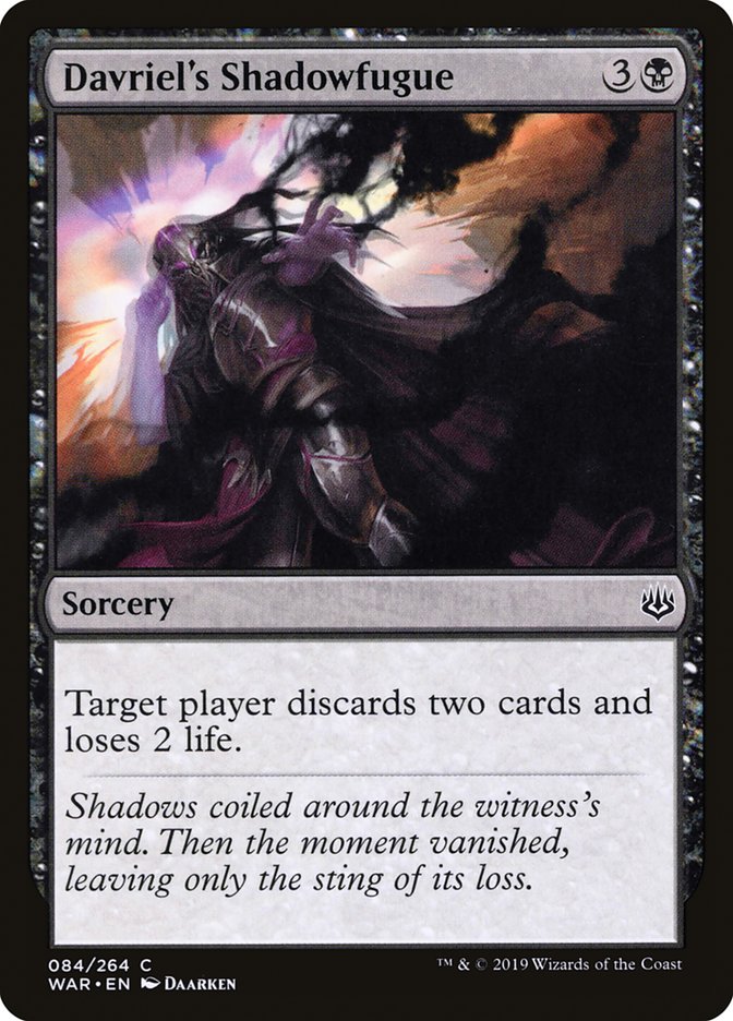 Davriel's Shadowfugue [War of the Spark] (84)