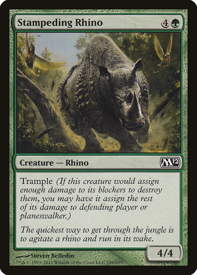 Stampeding Rhino [Magic 2012] (196)