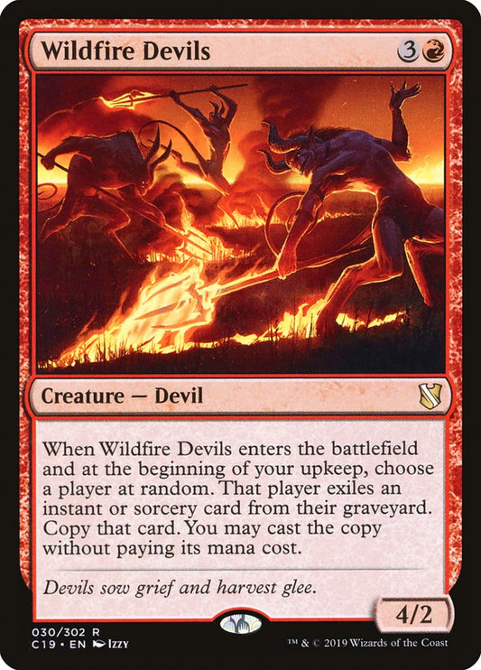 Wildfire Devils [Commander 2019] (30)