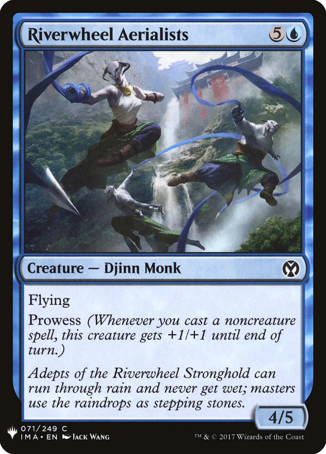 Riverwheel Aerialists [The List] (IMA-71)