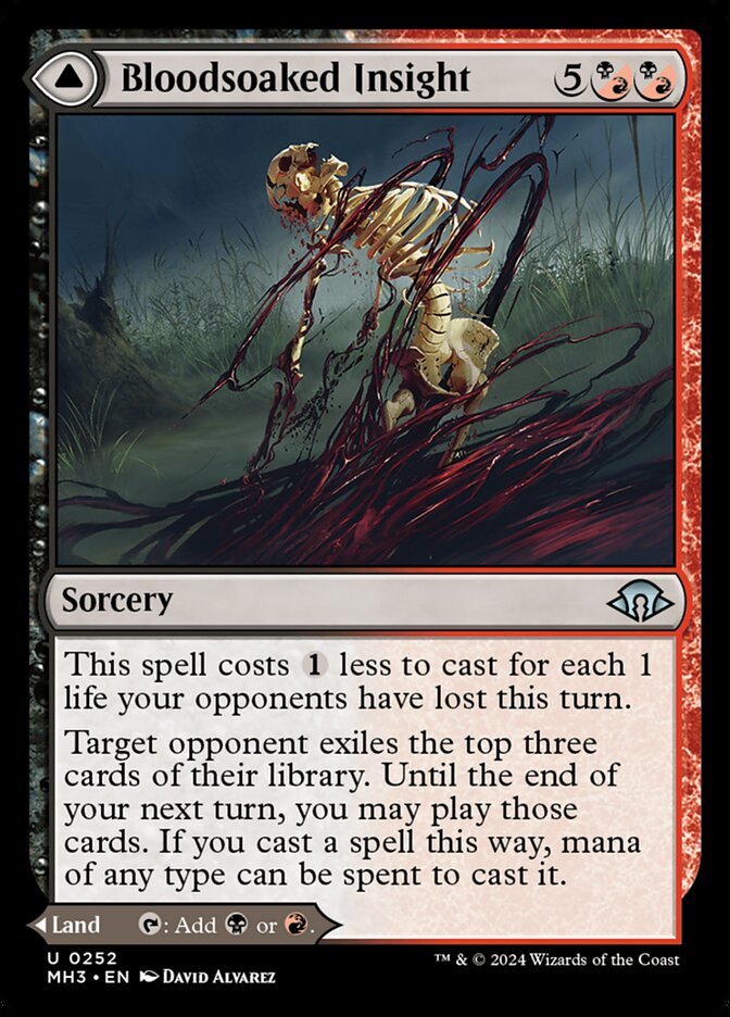 Bloodsoaked Insight [Modern Horizons 3] (252)
