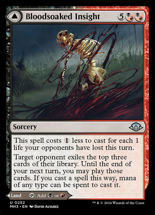Bloodsoaked Insight [Modern Horizons 3] (252)