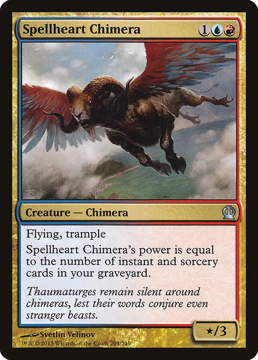 Spellheart Chimera [Theros] (204)