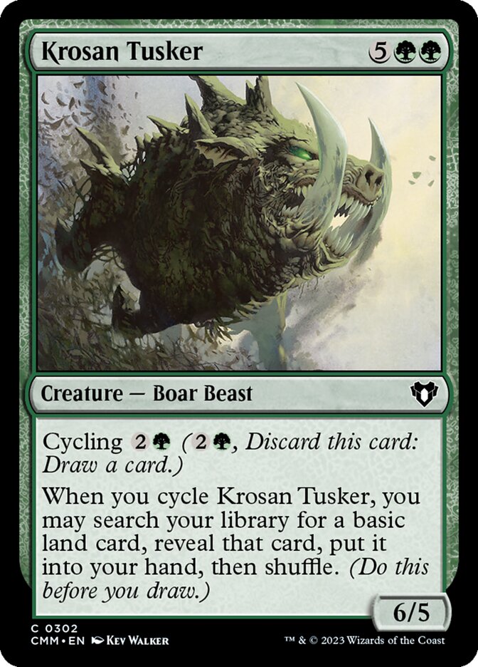 Krosan Tusker [Commander Masters] (302)