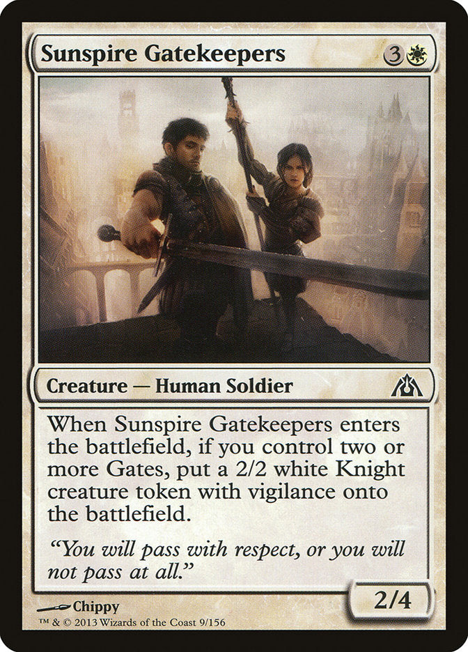 Sunspire Gatekeepers [Dragon's Maze] (9)