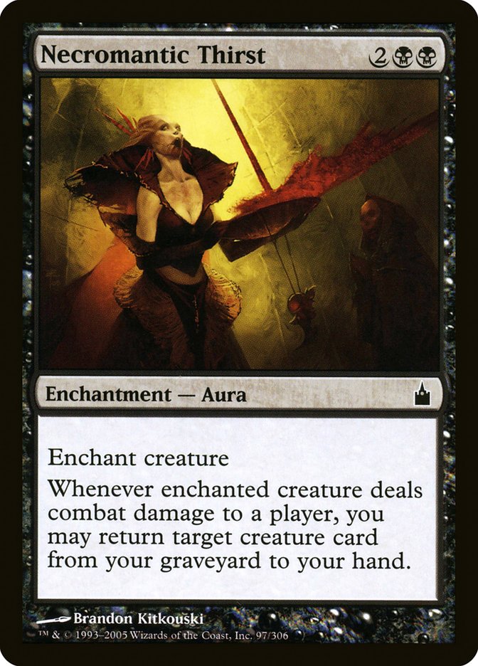 Necromantic Thirst [Ravnica: City of Guilds] (97)