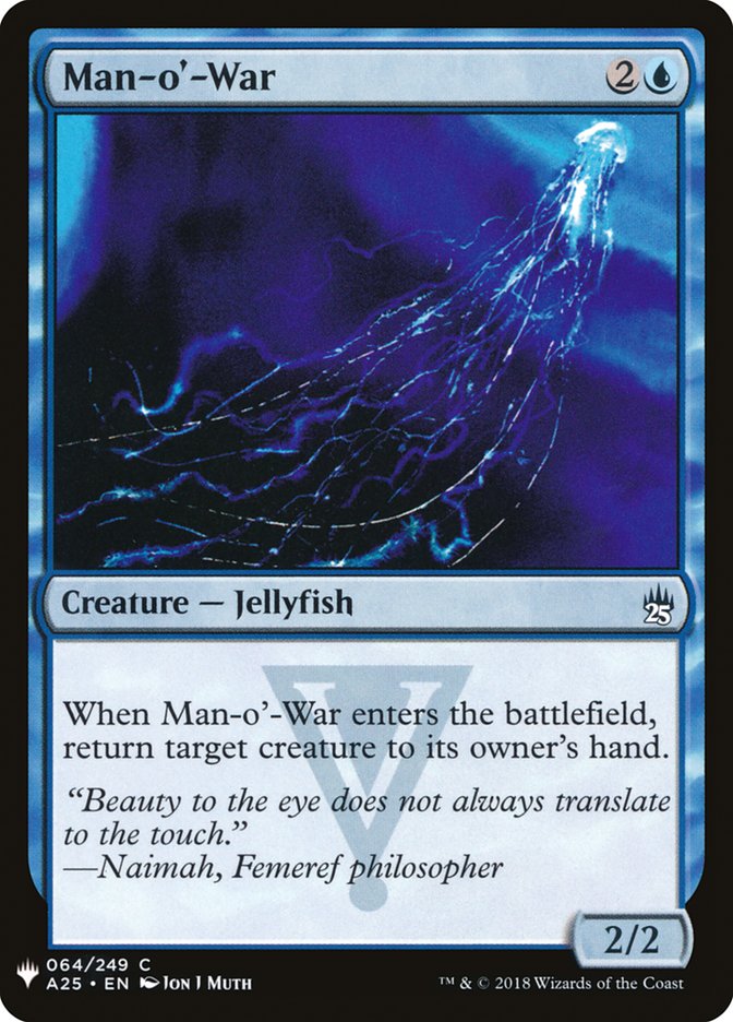 Man-o'-War [The List] (A25-64)