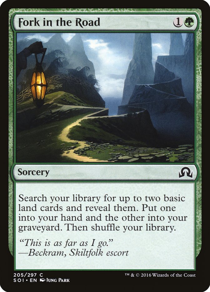 Fork in the Road [Shadows over Innistrad] (205)