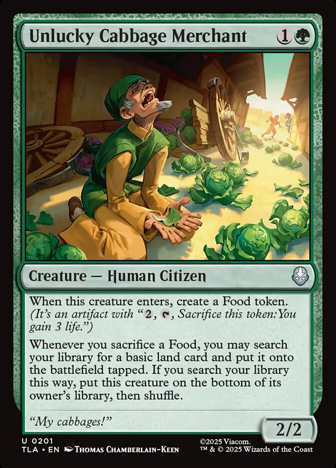 Unlucky Cabbage Merchant [Avatar: The Last Airbender] (201)