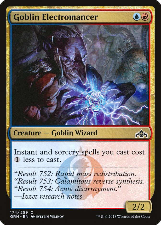Goblin Electromancer [Guilds of Ravnica] (174)