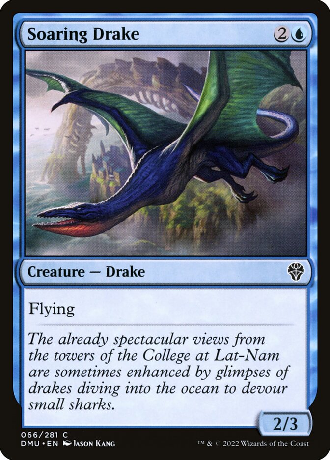 Soaring Drake [Dominaria United] (66)