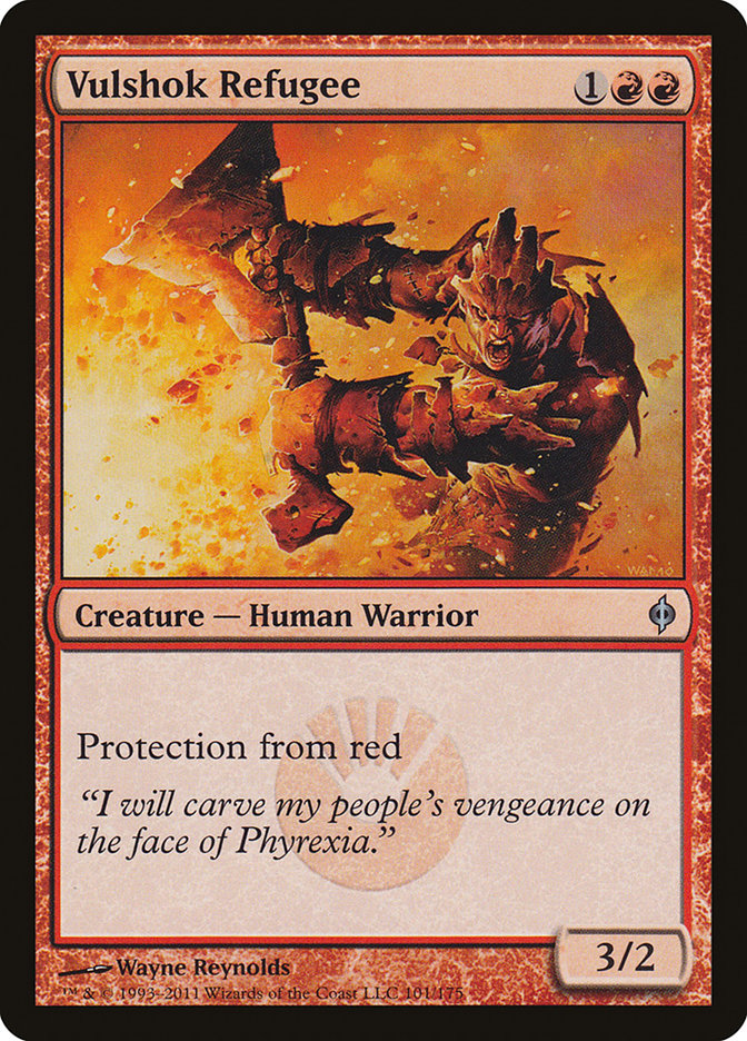 Vulshok Refugee [New Phyrexia] (101)