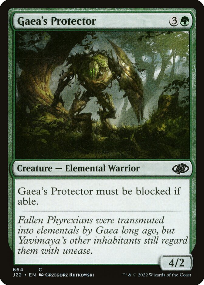 Gaea's Protector [Jumpstart 2022] (664)
