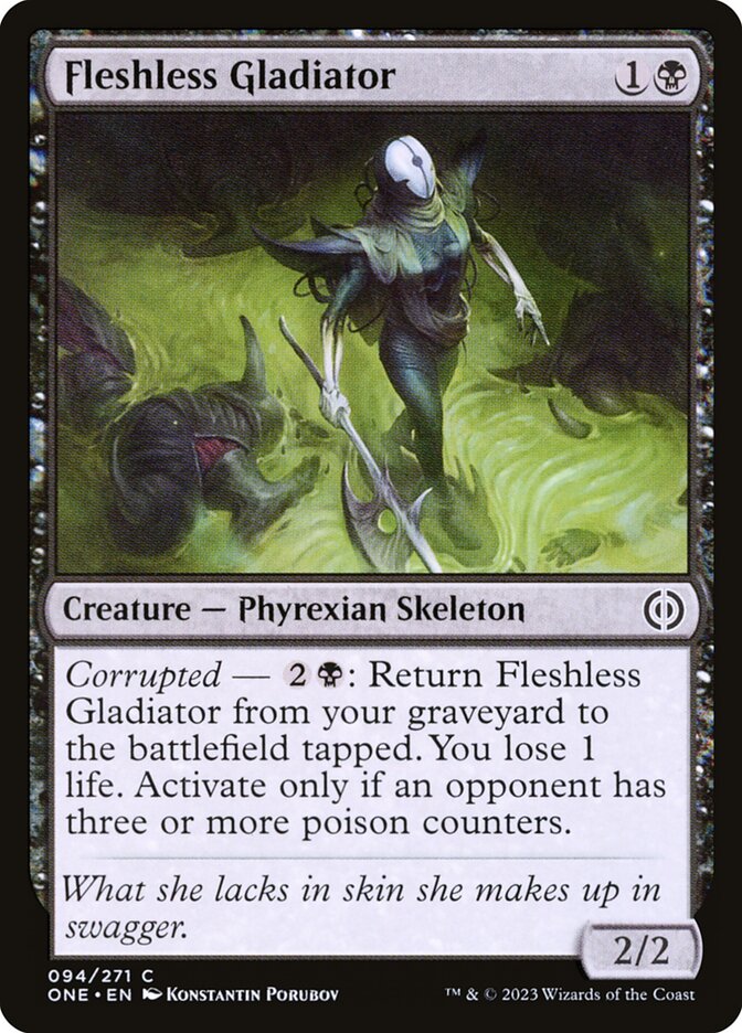 Fleshless Gladiator [Phyrexia: All Will Be One] (94)