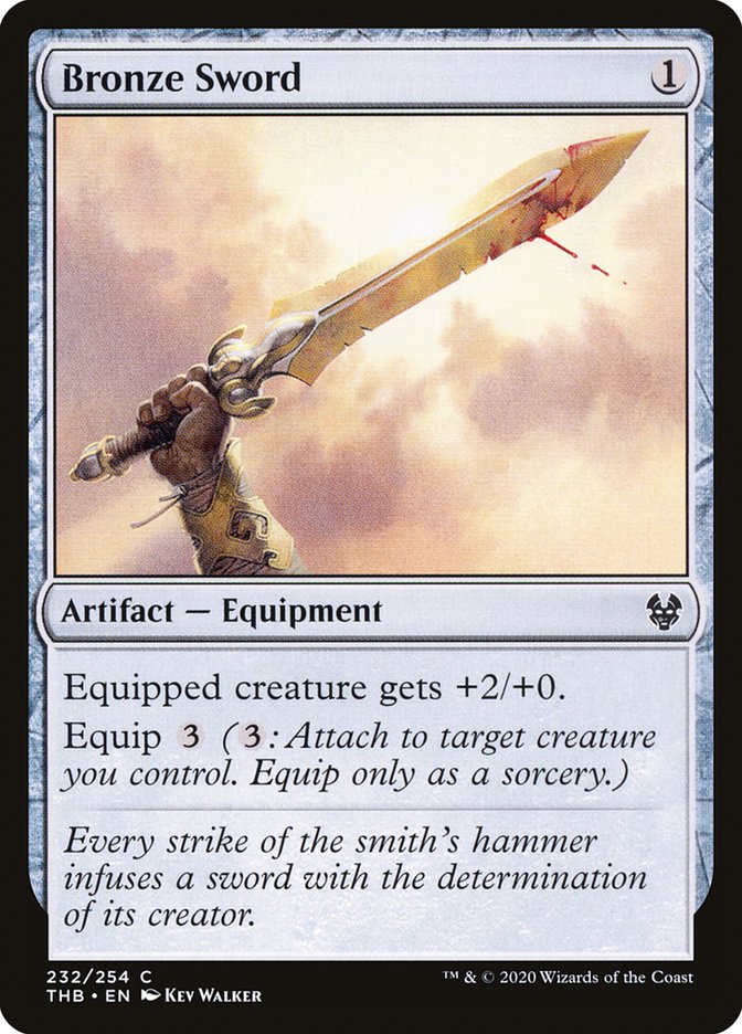 Bronze Sword [Theros Beyond Death] (232)