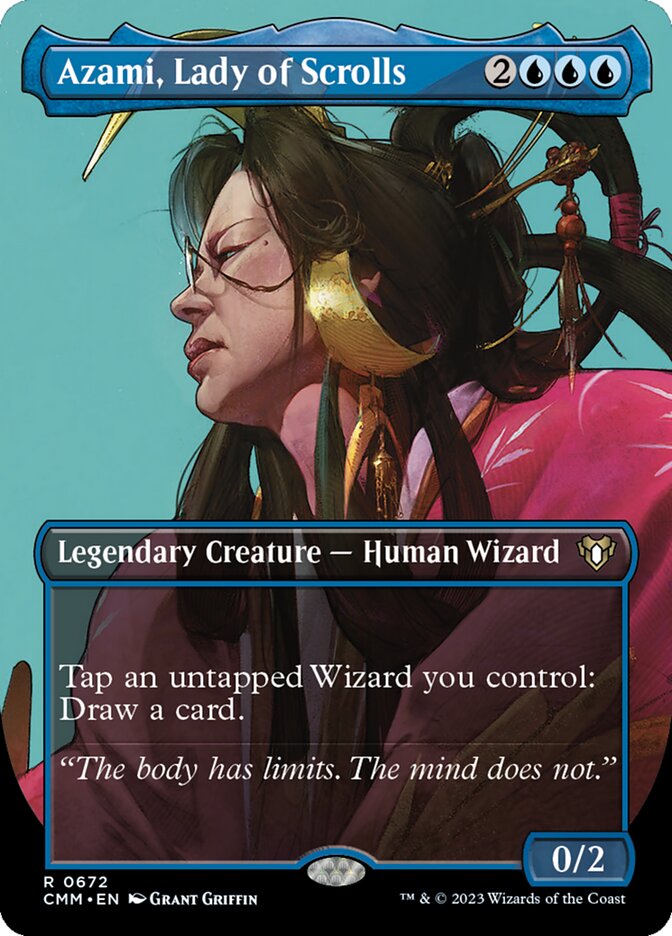 Azami, Lady of Scrolls [Commander Masters] (672)