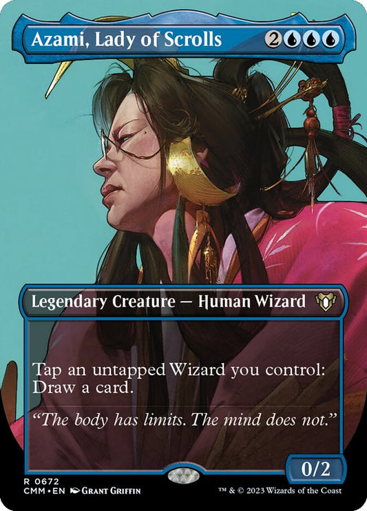 Azami, Lady of Scrolls [Commander Masters] (672)
