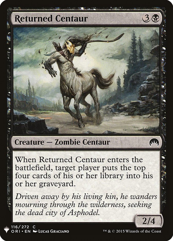 Returned Centaur [The List] (ORI-116)