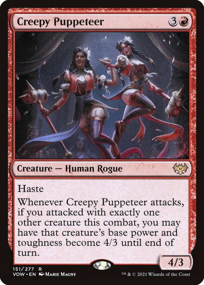 Creepy Puppeteer [Innistrad: Crimson Vow] (151)