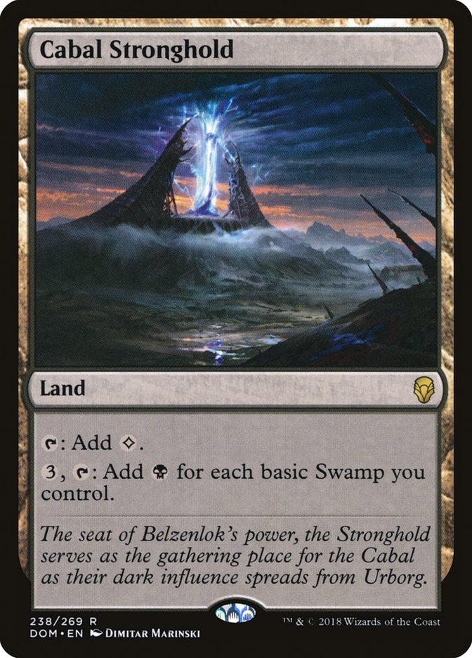 Cabal Stronghold [Dominaria] (238)