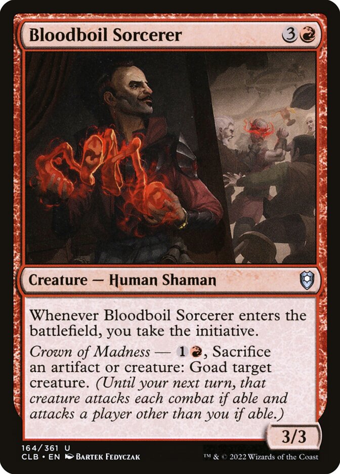 Bloodboil Sorcerer [Commander Legends: Battle for Baldur's Gate] (164)