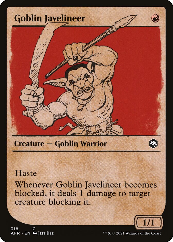 Goblin Javelineer [Adventures in the Forgotten Realms] (318)