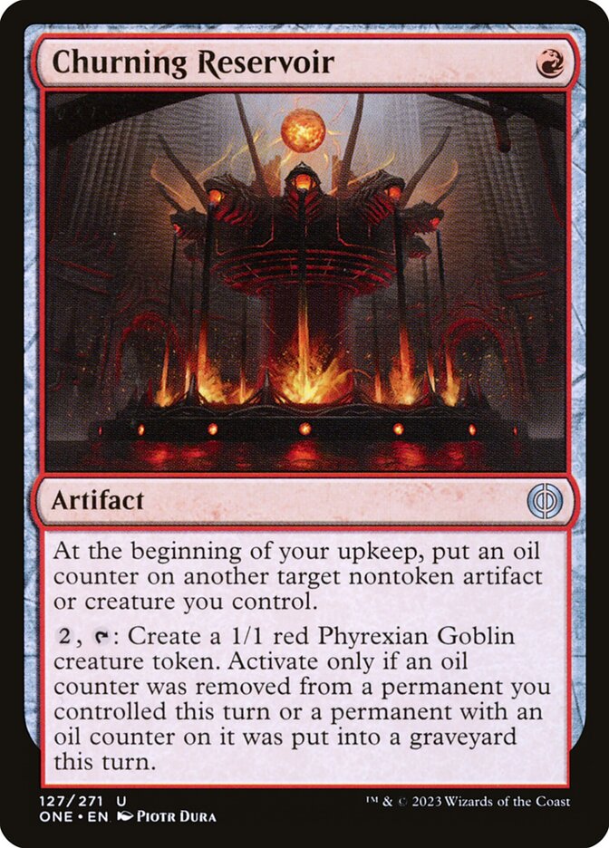 Churning Reservoir [Phyrexia: All Will Be One] (127)