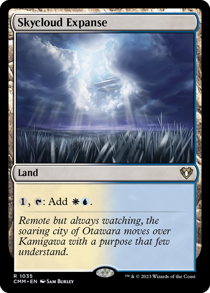 Skycloud Expanse [Commander Masters] (1035)