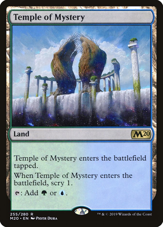 Temple of Mystery [Core Set 2020] (255)