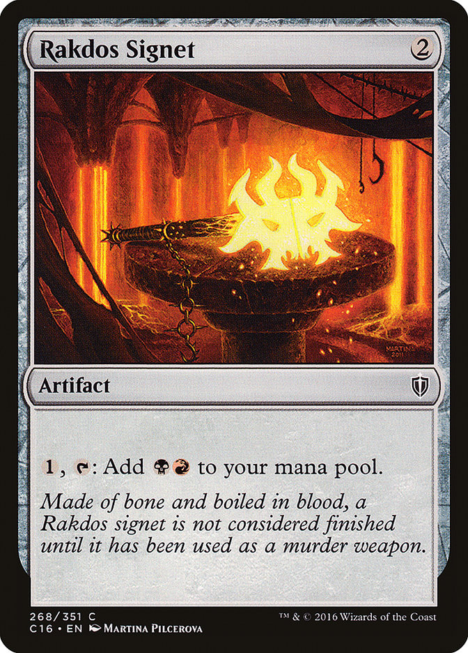 Rakdos Signet [Commander 2016] (268)