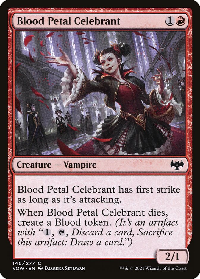 Blood Petal Celebrant [Innistrad: Crimson Vow] (146)