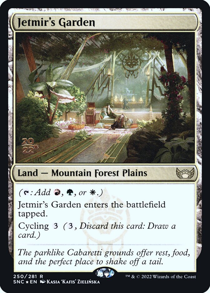Jetmir's Garden [Streets of New Capenna Promos] (250s)