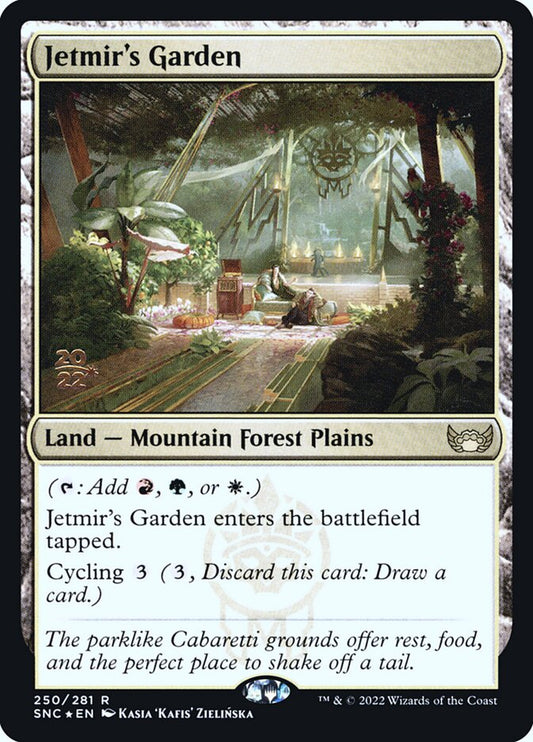 Jetmir's Garden [Streets of New Capenna Promos] (250s)