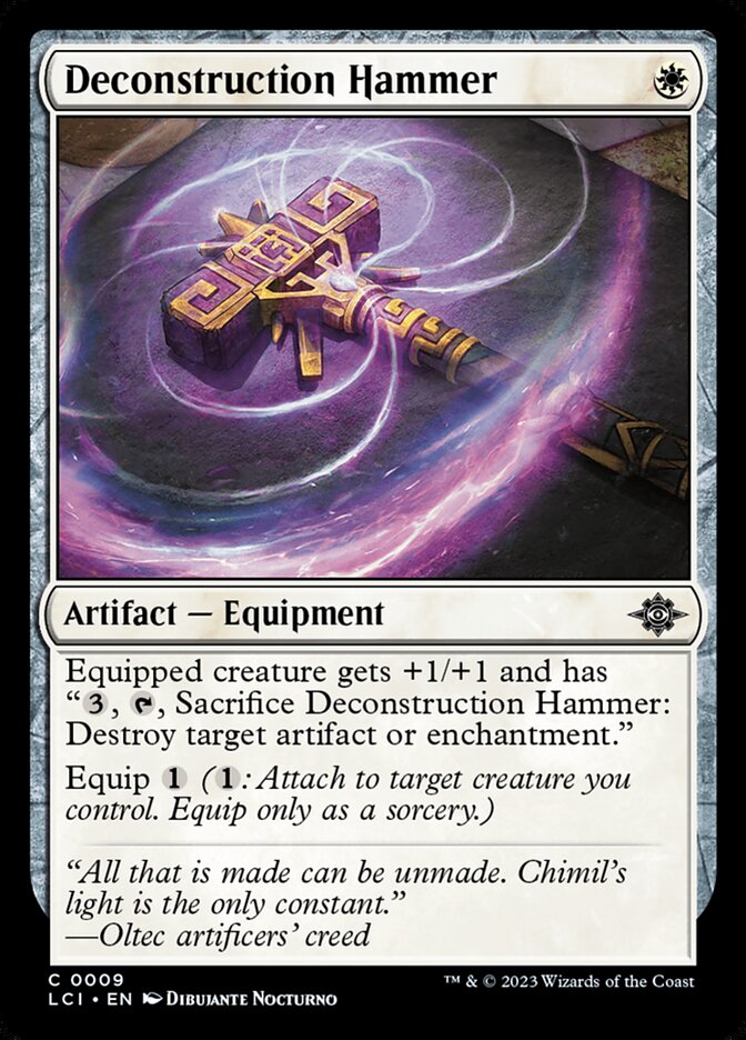 Deconstruction Hammer [The Lost Caverns of Ixalan] (9)