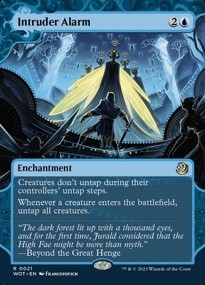 Intruder Alarm [Wilds of Eldraine: Enchanting Tales] (21)