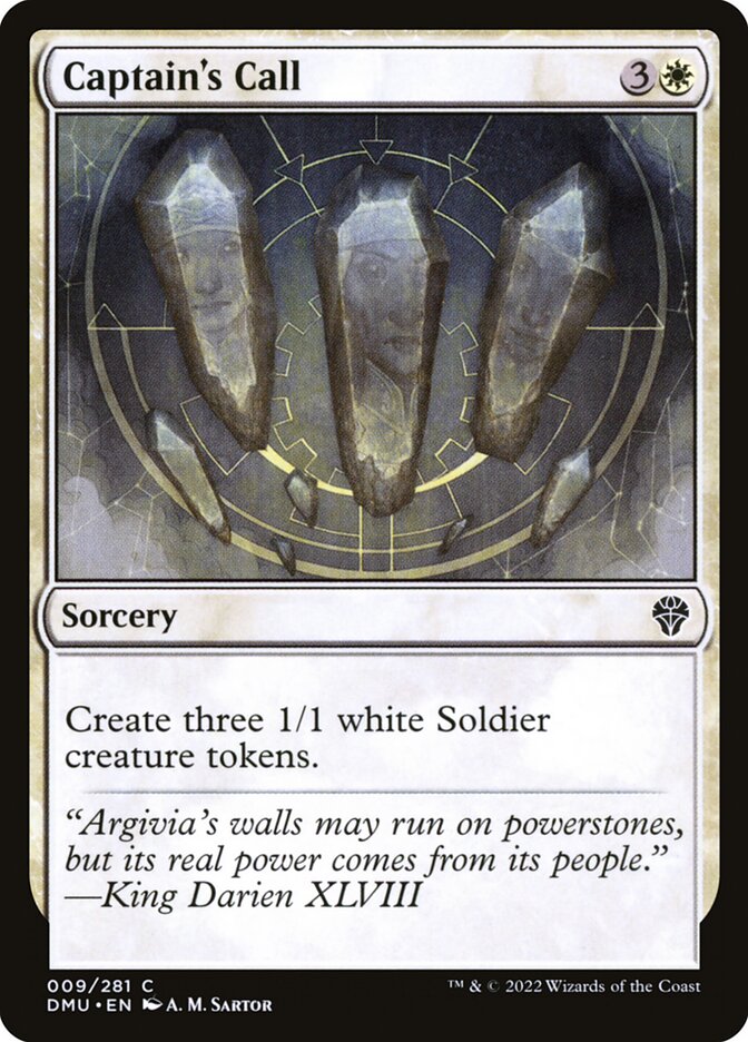 Captain's Call [Dominaria United] (9)