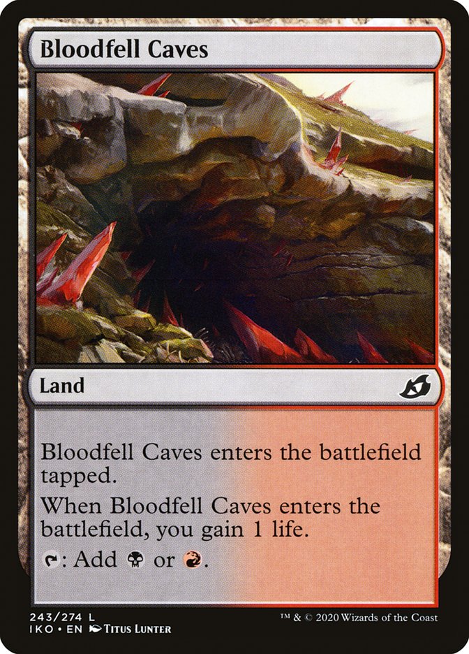 Bloodfell Caves [Ikoria: Lair of Behemoths] (243)