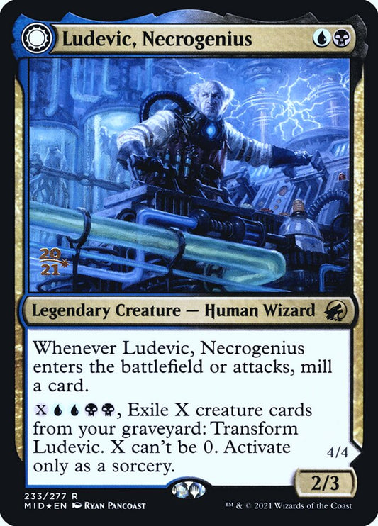 Ludevic, Necrogenius [Innistrad: Midnight Hunt Promos] (233s)