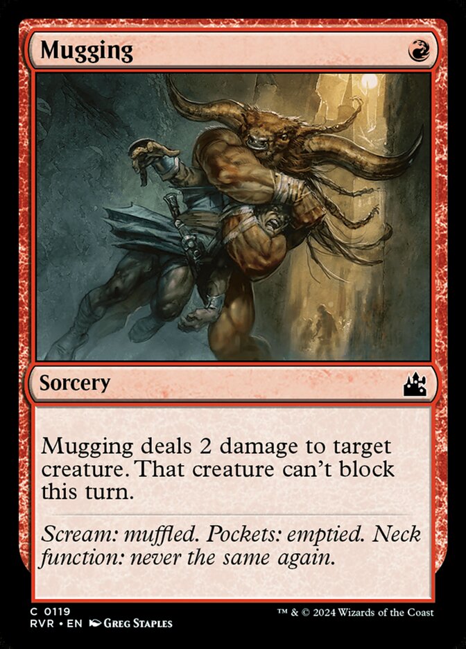 Mugging [Ravnica Remastered] (119)