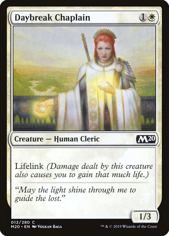Daybreak Chaplain [Core Set 2020] (12)
