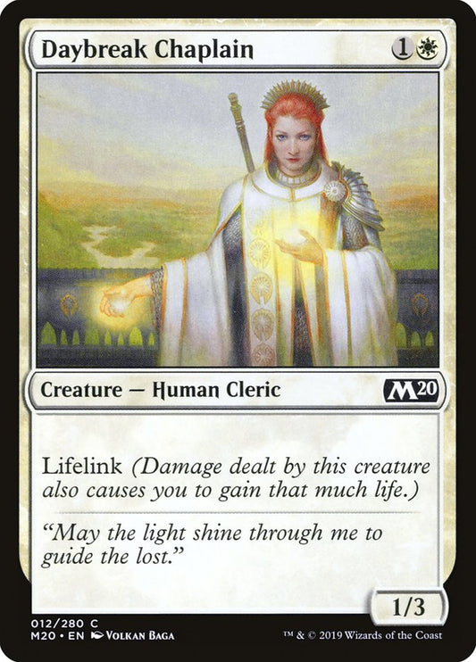 Daybreak Chaplain [Core Set 2020] (12)